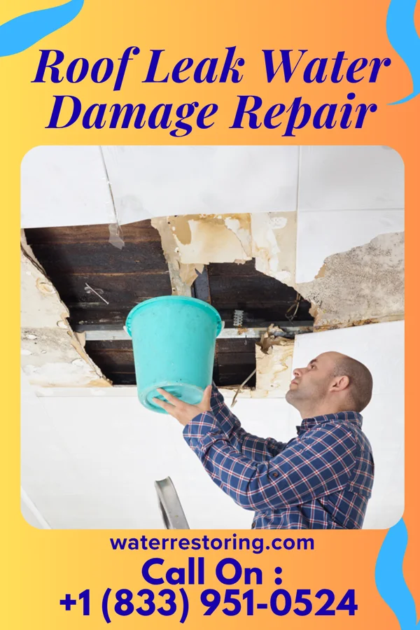 Roof Leak Water Damage Repair in Central Garage, VA